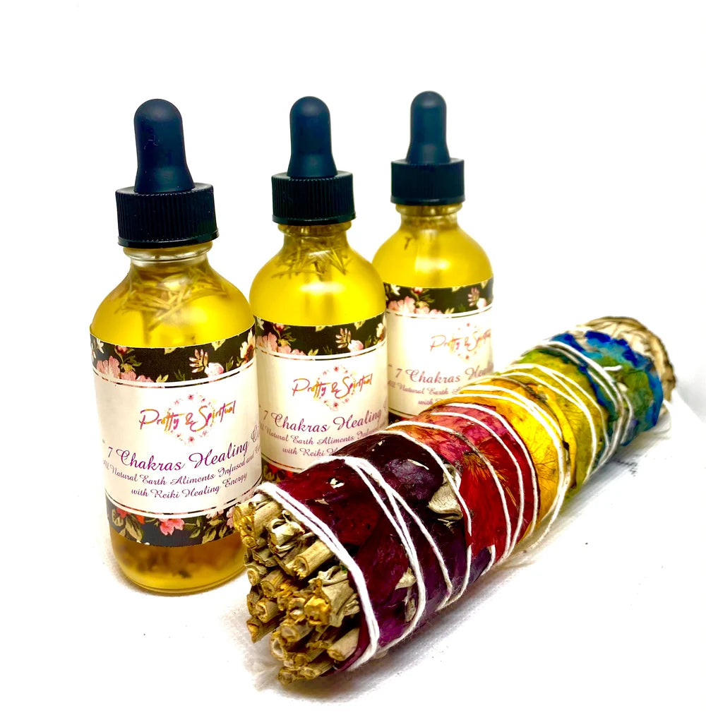 7 Chakras Healing Oil